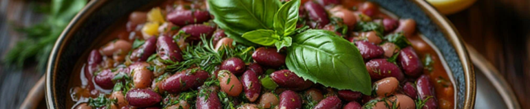 Лобио из красной фасоли